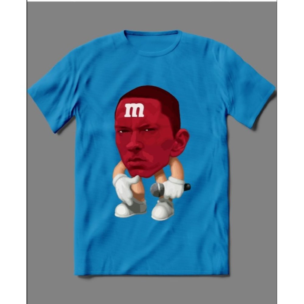 RAPPER EM&M CANDY FUNNY PARODY ARTWORK QUALITY TEE
